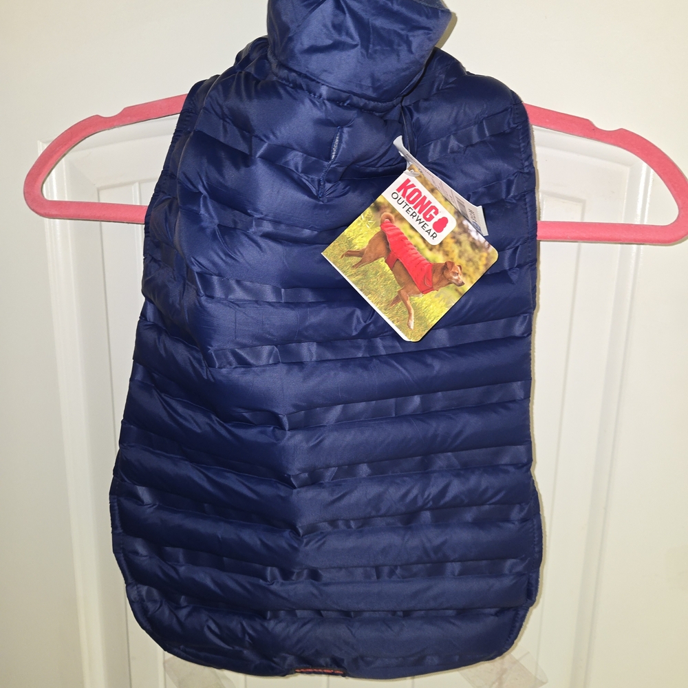 KONG MdNavy Quilted Pet Vest